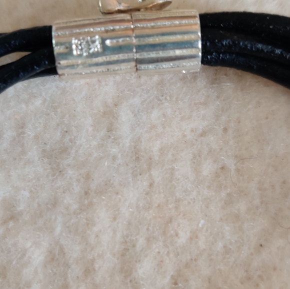 Vintage sterling Jay King desert rose trading semi precious stone bracel… - Picture 12 of 12